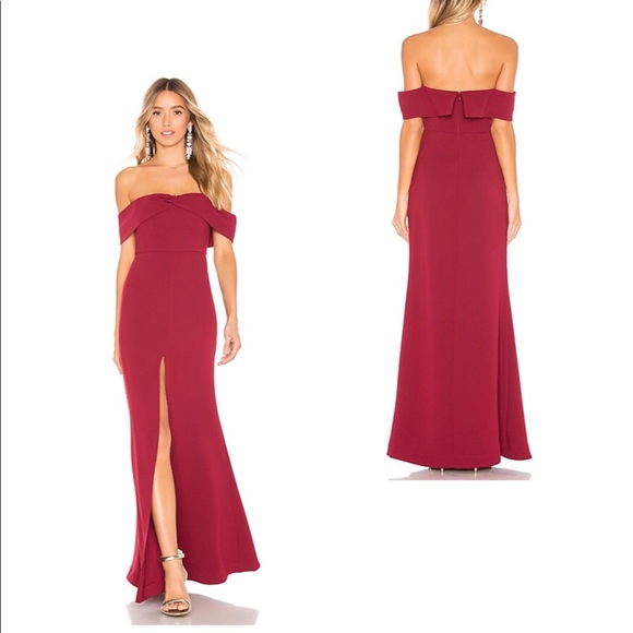 Lovers + Friends Danica Gown, Blue, Size Small Bridesmaids Dress - Picture 3 of 6